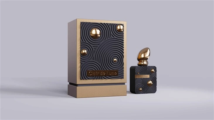 Parfüümipudel 50ml koos karbiga